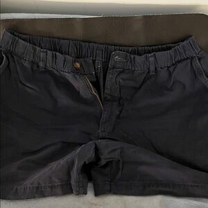 Chubbies Dark Blue Men's Flat Front Shorts